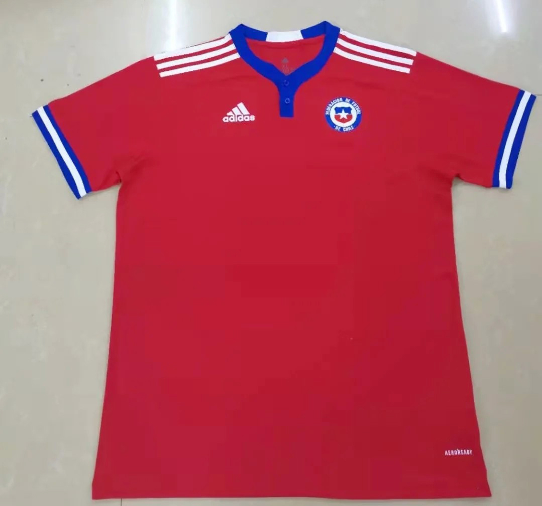 AAA Quality Chile 21/22 Home Soccer Jersey